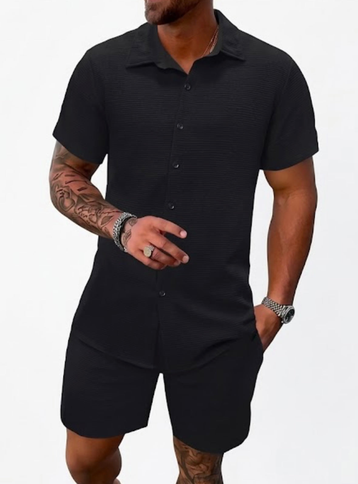 Linen suit
