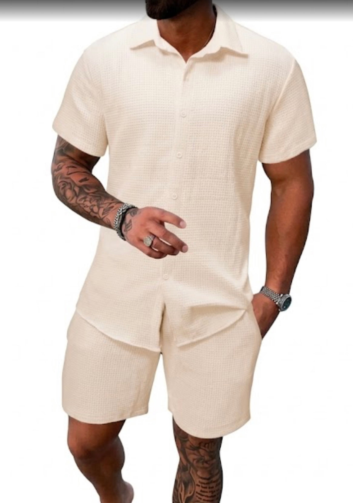 Linen suit