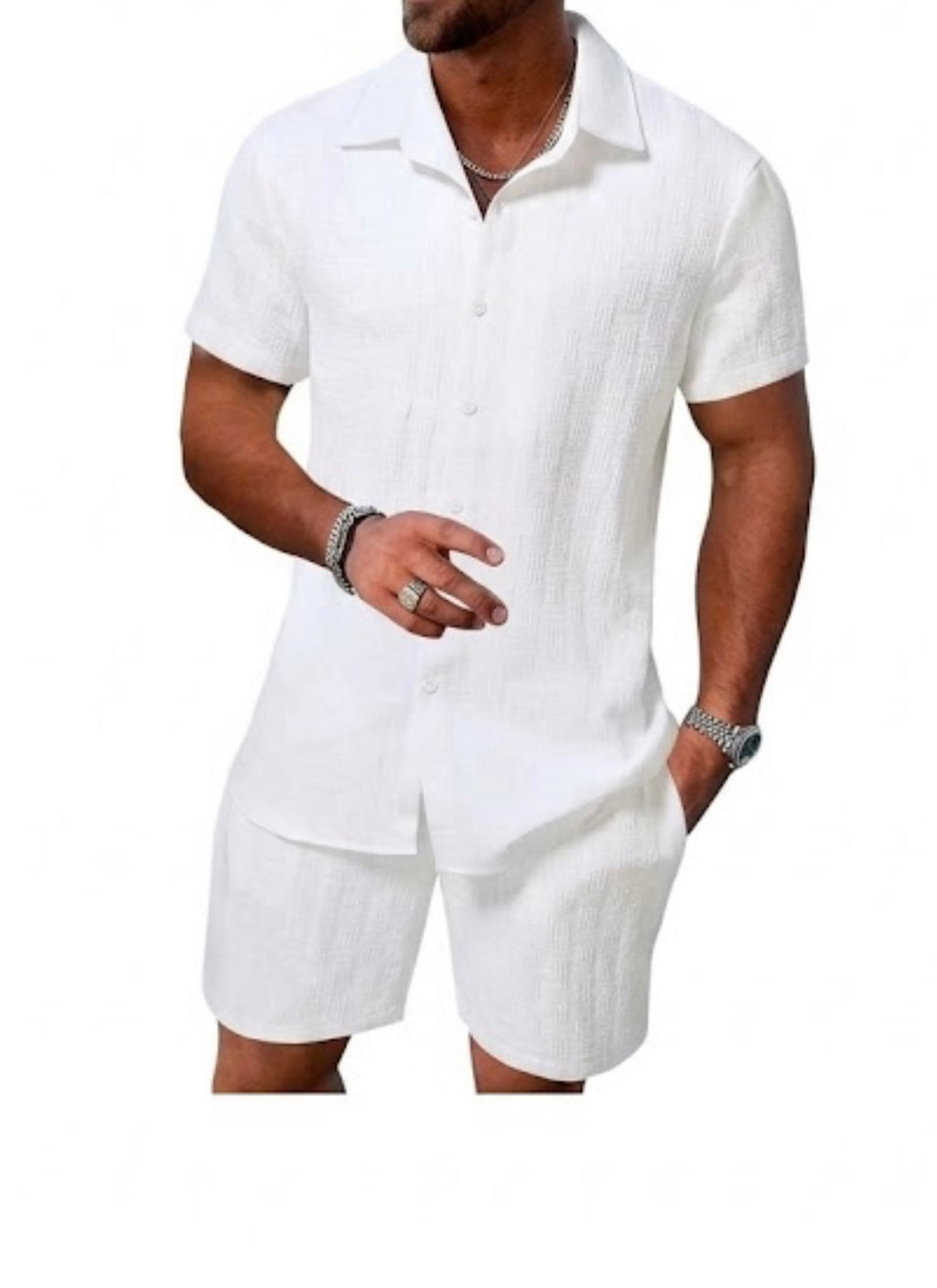 Linen suit
